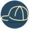 Custom hat logo