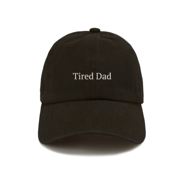 Czapka vintage haftowana - Tired Dad