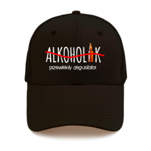Śmieszna bekowa czapka - Alkoholik degustatoir