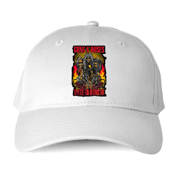 Czapka bootleg rock metal- Guns N' Roses - obrazek 4