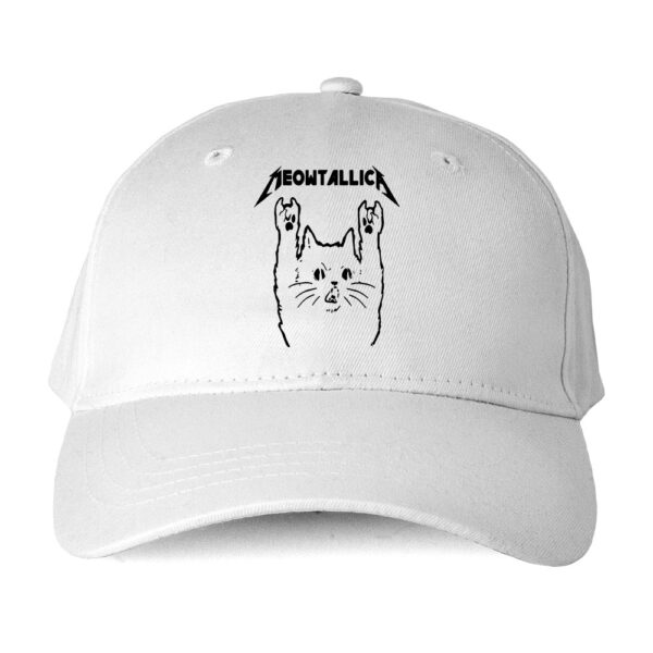 Czapka bootleg rock metal- Meowtallica Metallica - obrazek 4