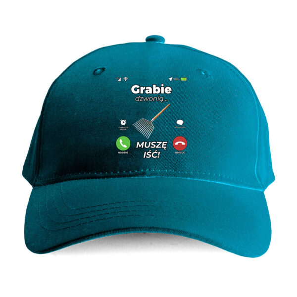 Czapka hobbystyczna Ogrodnicza - Grabie dzwonią - obrazek 2