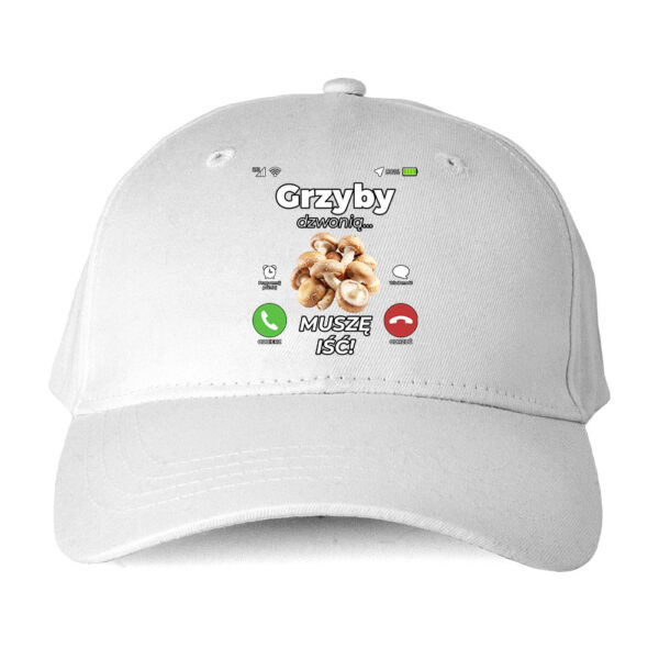 Czapka hobbystyczna Grzybiarz - Grzyby dzwonią - obrazek 2