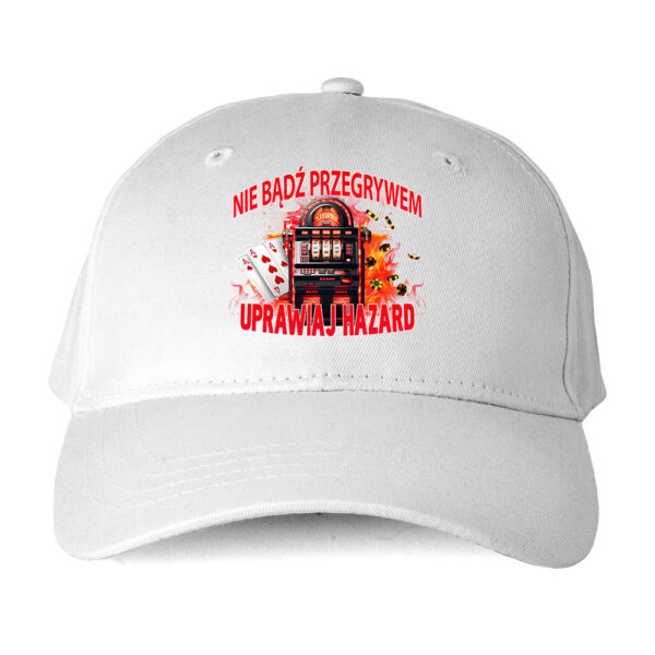 Czapka hobbystyczna dla hazardzisty - Uprawiaj Hazard - obrazek 2