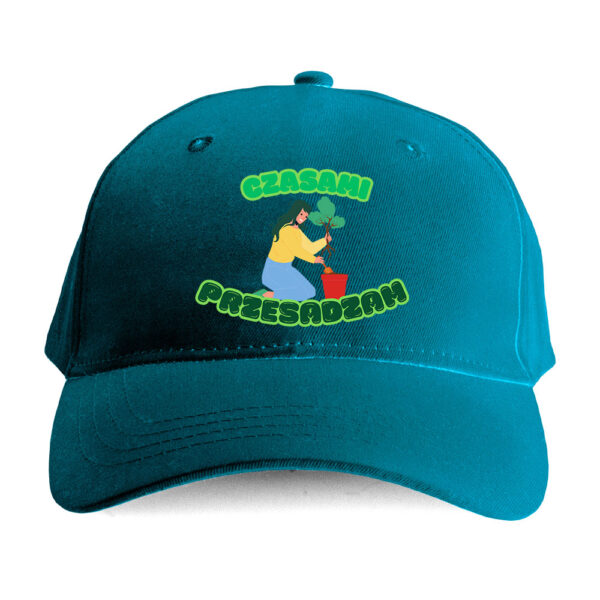Czapka hobbystyczna Ogrodnicza - Czasami Przesadzam - obrazek 3