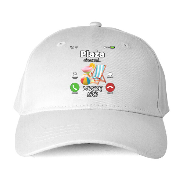 Czapka hobbystyczna Podróżna - Plaża dzwoni - obrazek 2