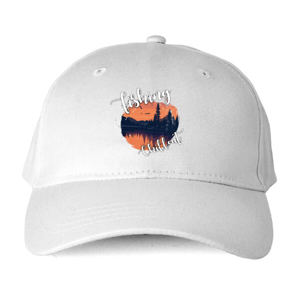 Czapka hobbystyczna Wędkarska - Fishing Chillout - obrazek 3