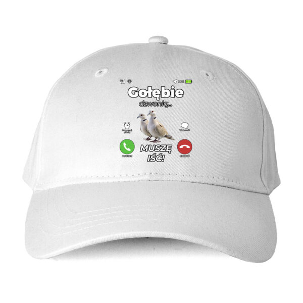 Czapka ze zwierzętami bekowa – Gołębie dzwonią - obrazek 4