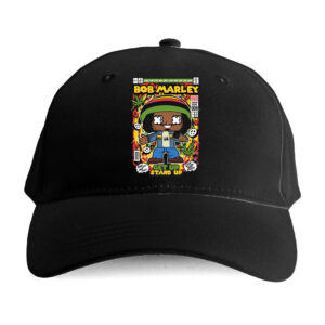 Czapka pop art- Bob Marley