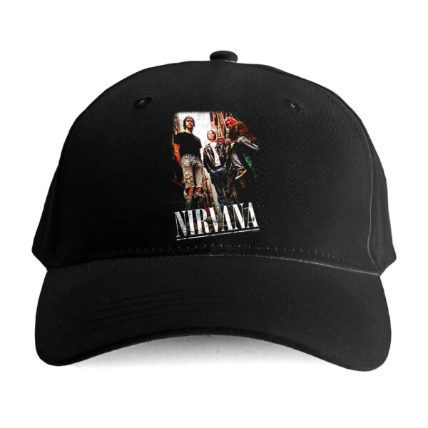 Czapka bootleg rock metal- Nirvana