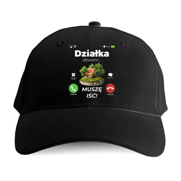 Czapka hobbystyczna Ogrodnicza - Działka dzwoni