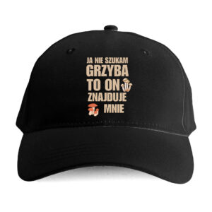 Czapka hobbystyczna Grzybiarz - Ja nie szukam grzyba