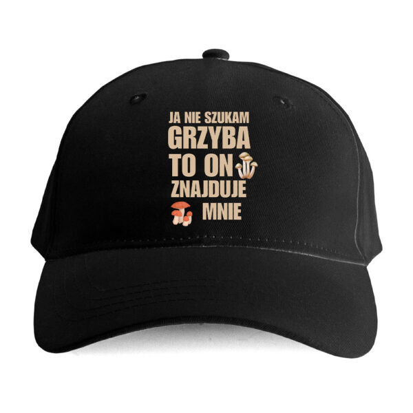 Czapka hobbystyczna Grzybiarz - Ja nie szukam grzyba