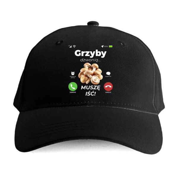 Czapka hobbystyczna Grzybiarz - Grzyby dzwonią