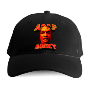 Czapka bootleg rap- A$AP Rocky czerwony