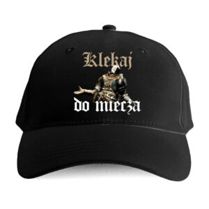 Czapka Czarny humor Bekowa - klękaj do miecza