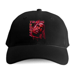Czapka bootleg trap - Travis Scott czerwony