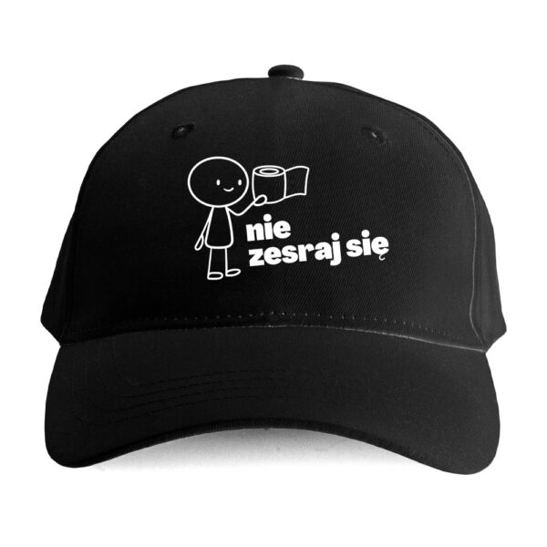 Czapka Czarny humor Bekowa - nie zesraj się