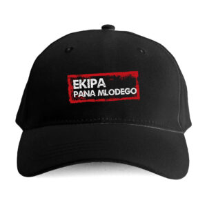 Śmieszna czapka imprezowa - Ekipa Pana młodego kawalerski