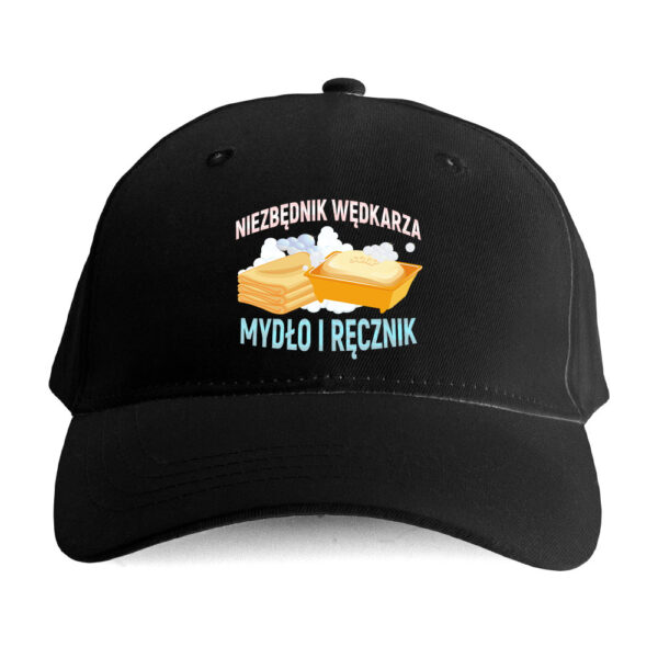 Czapka hobbystyczna Wędkarska - Mydło i ręcznik