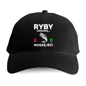 Śmieszna czapka wędkarska - Ryby dzwonią