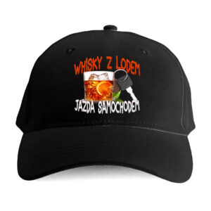 Śmieszna czapka imprezowa - Whisky z lodem