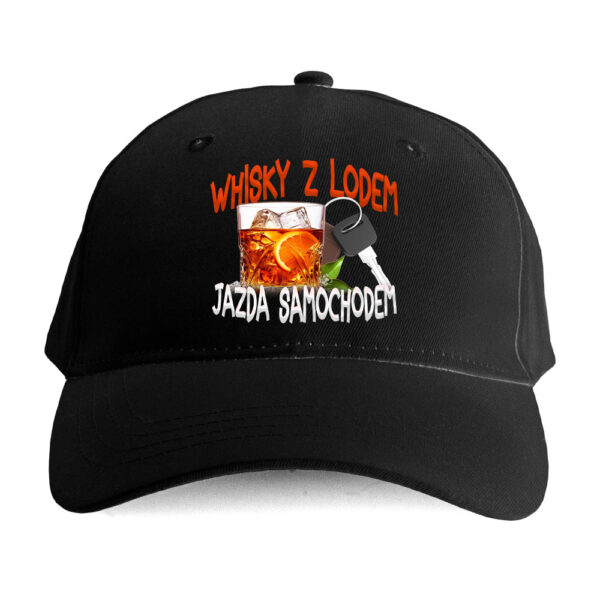 Śmieszna czapka imprezowa - Whisky z lodem
