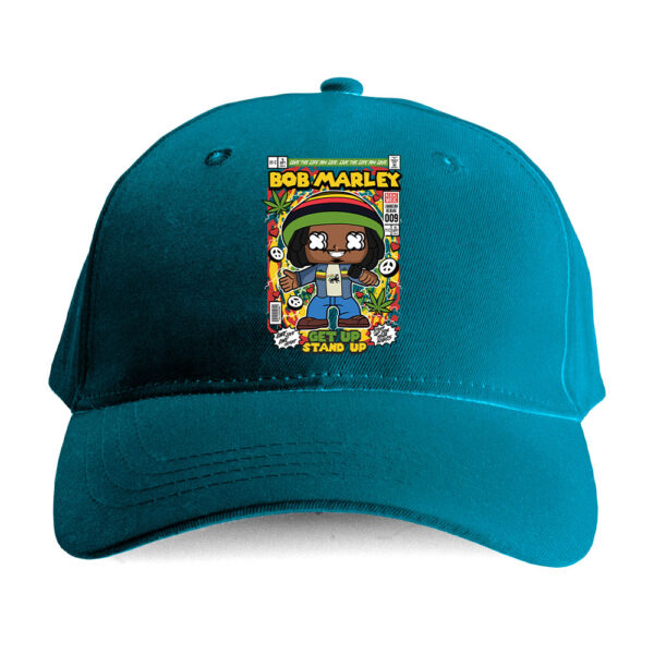 Czapka pop art- Bob Marley - obrazek 3
