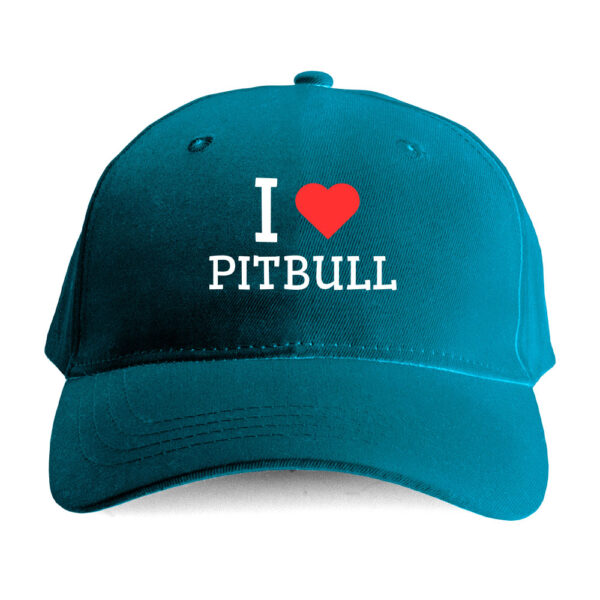 Czapka festiwalowa bootleg pop- I love Pitbull - obrazek 3
