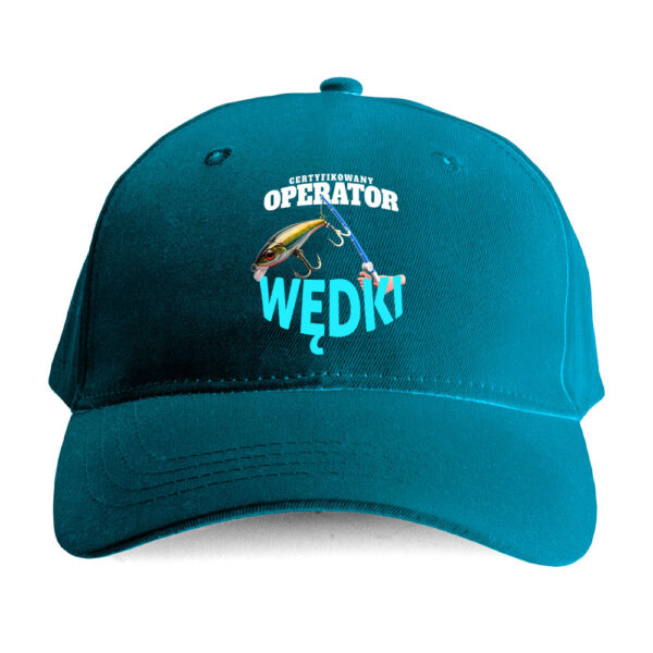 Śmieszna czapka wędkarska - Operator wędki - obrazek 3