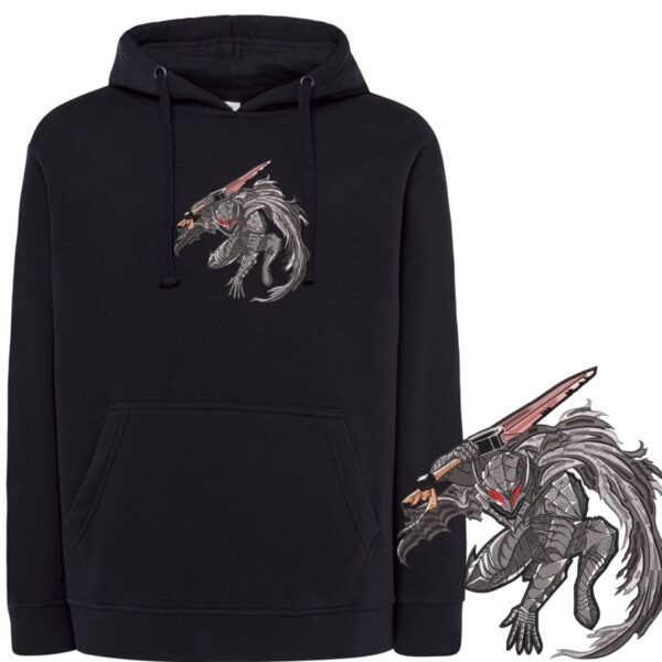 Bluza haftowana anime - Warrior