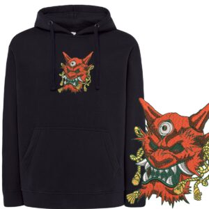 Bluza haftowana - japoński demon Oni