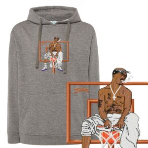 Bluza haftowana rap - 2pac