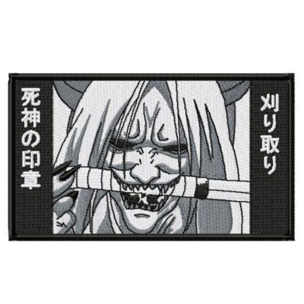 Bluza haftowana anime - Japoński demon Oni - obrazek 2