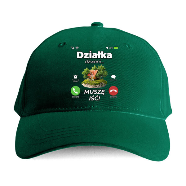 Czapka hobbystyczna Ogrodnicza - Działka dzwoni - obrazek 2