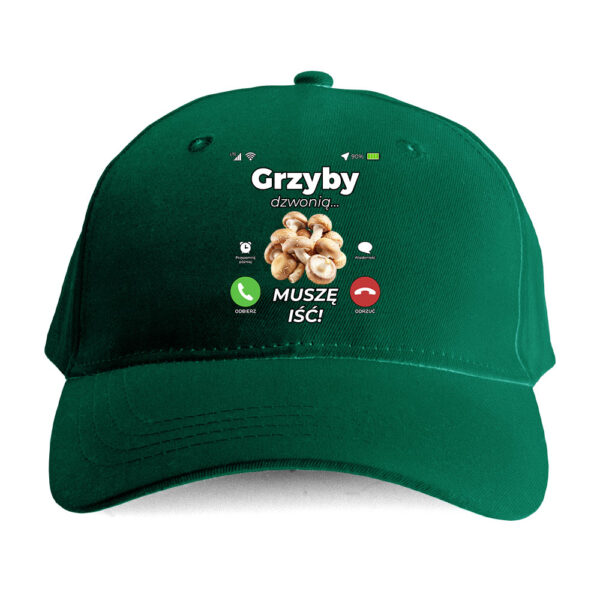 Czapka hobbystyczna Grzybiarz - Grzyby dzwonią - obrazek 4