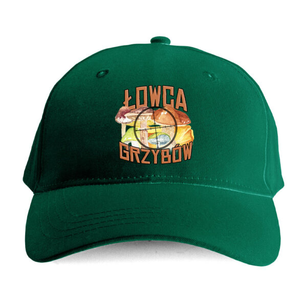 Czapka hobbystyczna Grzybiarz - Łowca Grzybów - obrazek 4