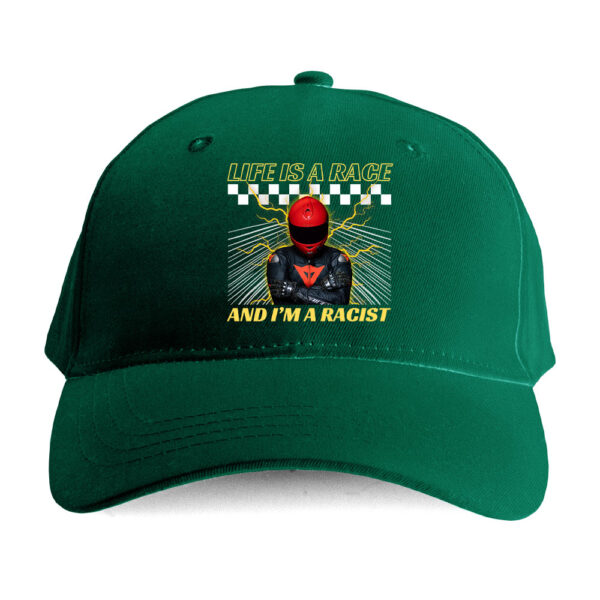 Czapka Czarny humor Bekowa - life is a race