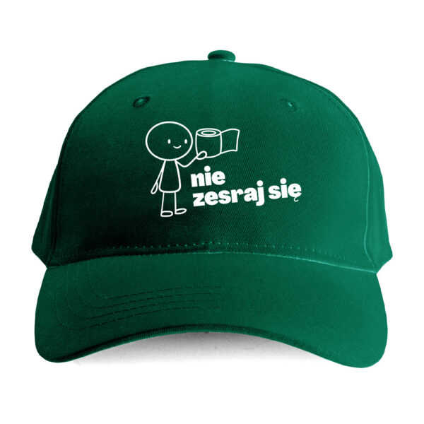 Czapka Czarny humor Bekowa - nie zesraj się - obrazek 2