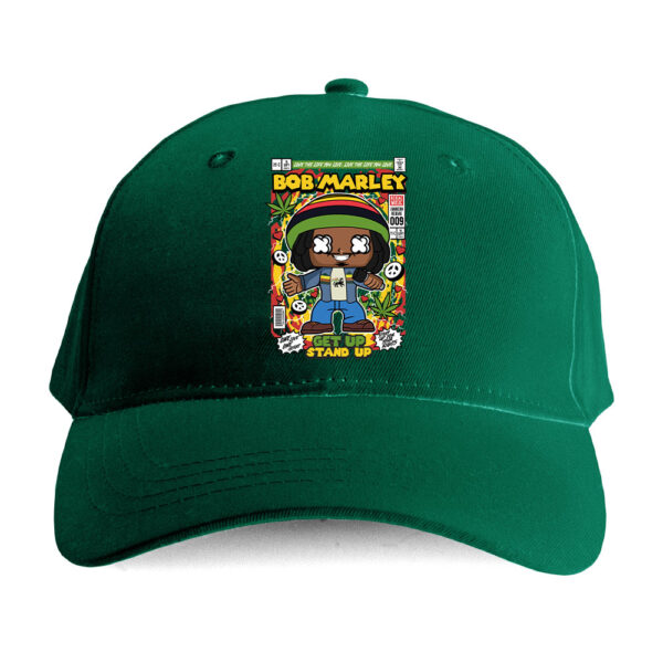 Czapka pop art- Bob Marley - obrazek 2