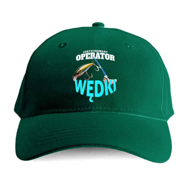 Śmieszna czapka wędkarska - Operator wędki - obrazek 4