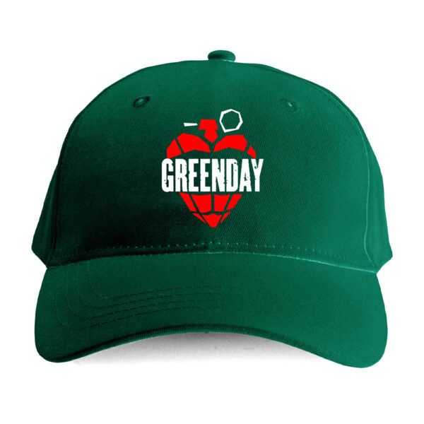 Czapka bootleg rock metal- GreenDay - obrazek 2