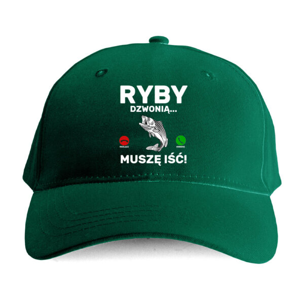 Śmieszna czapka wędkarska - Ryby dzwonią - obrazek 4