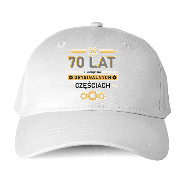 Czapka okolicznościowa - 70 lat - obrazek 4