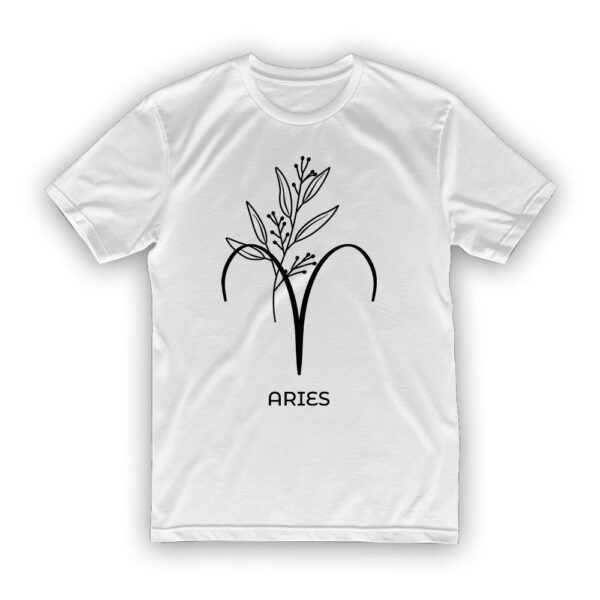 Koszulka ze znakiem zodiaku - Aries - obrazek 2