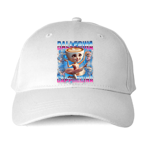 Czapka brainrot bekowa – ballerina cappuccina - obrazek 2