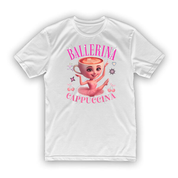 Koszulka Brainrot Bekowa - Ballerina cappuccina