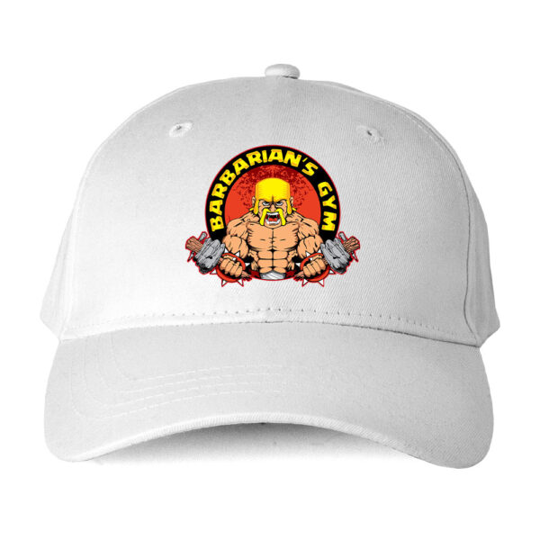 Czapka sportowa – Barbarian's Gym - obrazek 4