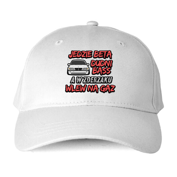 Czapka motoryzacyjna bekowa - jedzie beta - obrazek 4
