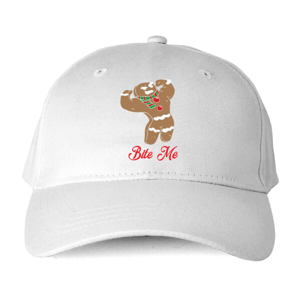 Czapka sportowa – Bite me - obrazek 4